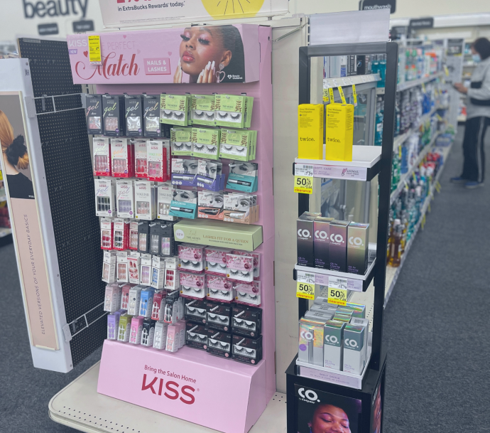 Custom endcap display solutions for effective product marketing.