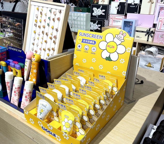 Counter display stands offering an effective way to showcase small products.